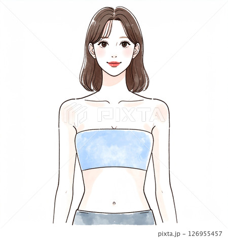 女性・女の子のイラスト素材 女性・女の子のイラスト素材 126955457