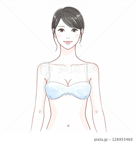 女性・女の子のイラスト素材 126955468