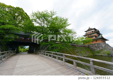 高島城 冠木橋 冠木門 126955512