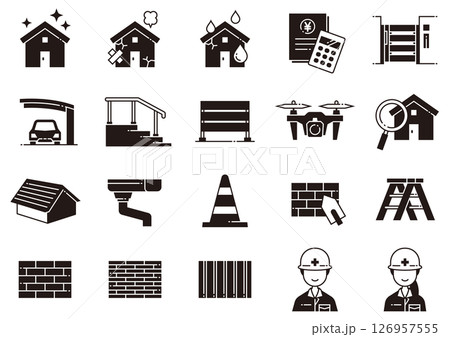 リフォームアイコン02　Renovation icons 126957555