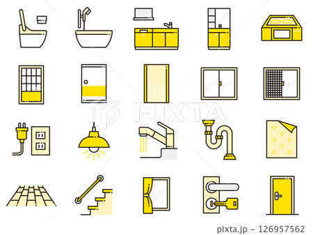 リフォームアイコン09　Renovation icons 126957562