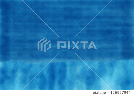 水色と紺色の縦横縞グラデーションスライド（斑）　イラスト素材 126957944