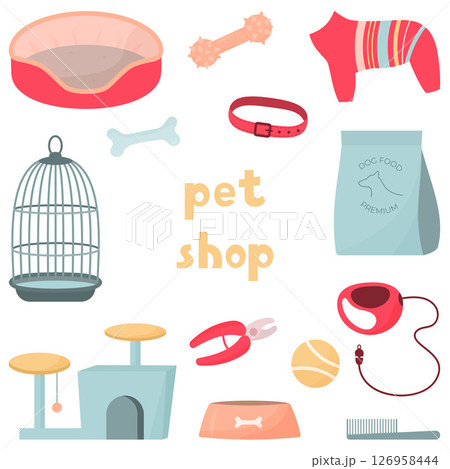 pet shop elements set pet shop elements set 126958444