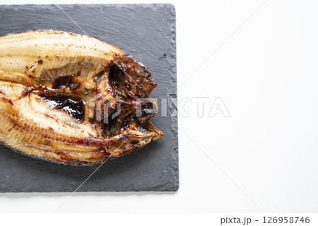 ホッケ塩焼き 126958746