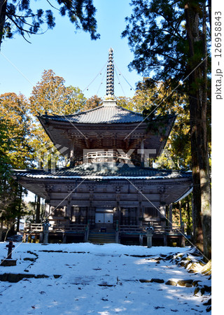 高野山 金剛峯寺の西塔 高野山 金剛峯寺の西塔 126958843