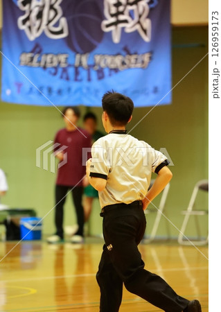 バスケの試合 126959173