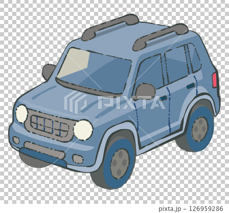 かわいい車2／SUV車 126959286