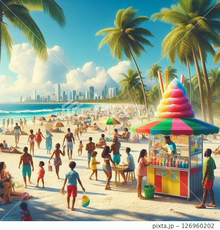 かき氷　カキ氷　夏 126960202