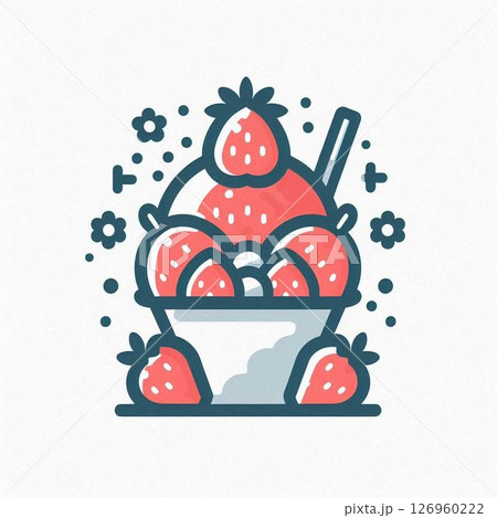 かき氷　カキ氷　夏 126960222