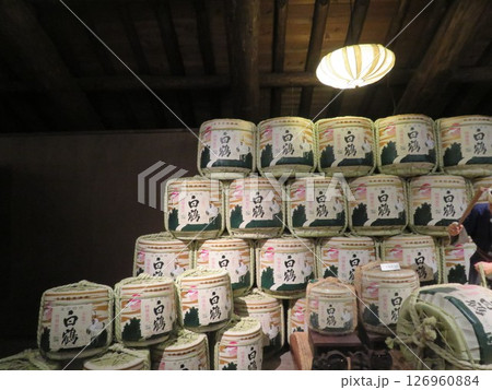 酒樽 白鶴 酒樽 白鶴 126960884