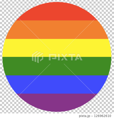 Rainbow flag in circle shape. Gay pride logo. Logo of progress symbol. LGBT circle icon. Round, badge, button. Template design. Rainbow flag in circle shape. Gay pride logo. Logo of progress symbol. LGBT circle icon. Round, badge, button. Template design. 126962610