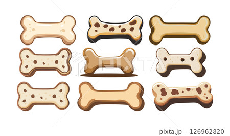 Dog Bone Biscuits Treats for Dogs 126962820