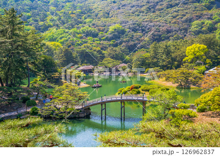 香川県 栗林公園 香川県 栗林公園 126962837