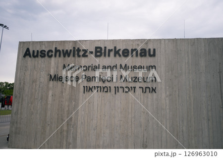 アウシュビッツ強制収容所の景色 126963010