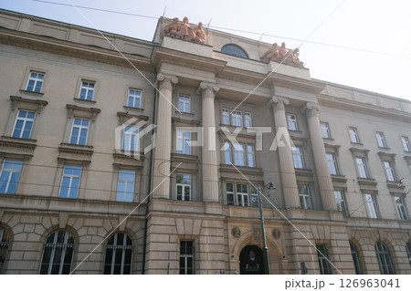 ポーランド・クラクフの街並み ポーランド・クラクフの街並み 126963041