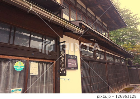 奥左ヱ 荻町合掌造り集落 世界文化遺産 白川郷 茅葺 奥左ヱ 荻町合掌造り集落 世界文化遺産 白川郷 茅葺 126963129