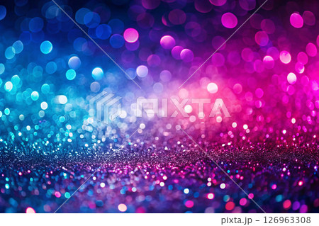bokeh light blue background with bokeh 126963308