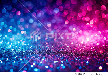 bokeh light blue background with bokeh 126963309