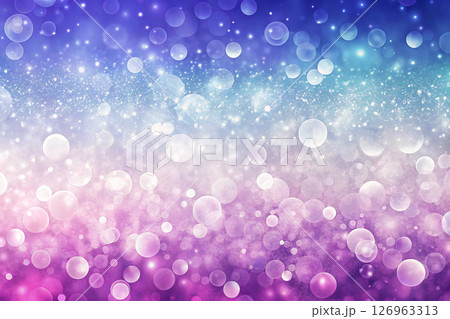 blurred bokeh background with snow 126963313