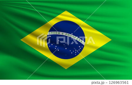 Vector flag of Brazil Vector flag of Brazil 126963561