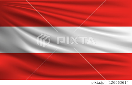Vector flag of Austria 126963614