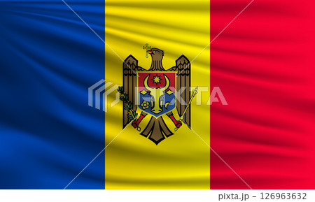 Vector flag of Moldova Vector flag of Moldova 126963632