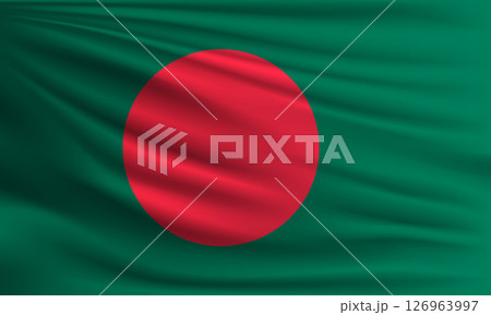Vector flag of Bangladesh 126963997