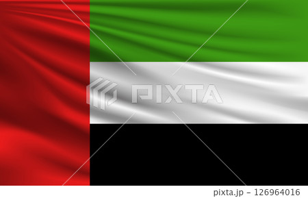 Vector flag of UAE Vector flag of UAE 126964016