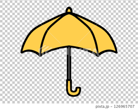 傘のイラスト素材 126965707