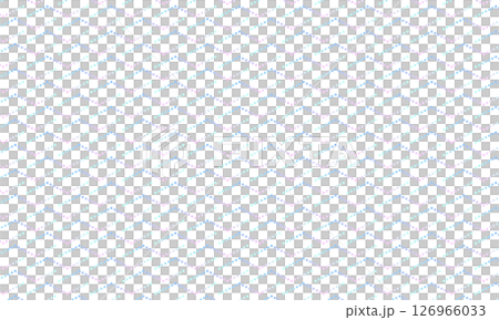 ネオン調の青やピンクのグラデーションがかかったジグザグしたドットの模様 ネオン調の青やピンクのグラデーションがかかったジグザグしたドットの模様 126966033