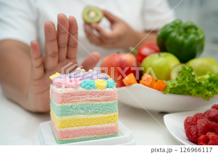 Junk food no good health eating for diet. 126966117