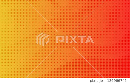 Abstract orange gradient background halftone vector geometric graphic design. Abstract orange gradient background halftone vector geometric graphic design. 126966743