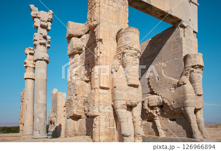 Gate of All Nations in Persepolis, Iran Gate of All Nations in Persepolis, Iran 126966894