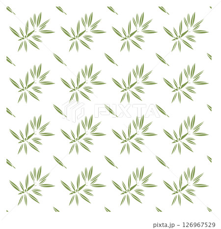 Olive tree branch. Seamless pattern. Vector illustration. 126967529
