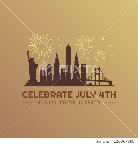 Celebrate July 4th with American Landmarks 126967899