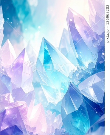 水晶のような氷の背景2 126968282