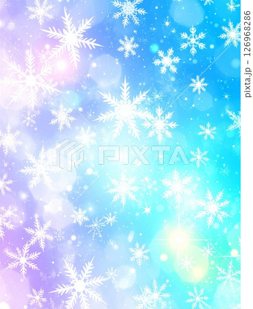氷の魔法のエフェクト背景 126968286