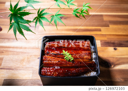 【食べ物素材】美味しそうなうな重【長野県】 【食べ物素材】美味しそうなうな重【長野県】 126972103