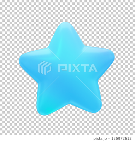 流行彩色抽象 3D 插畫 126972612