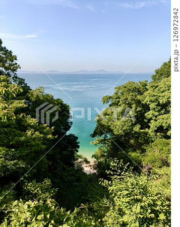 Sunny Beaches and Coastal Views of Fuwari Peninsula, Ehime, Japan Sunny Beaches and Coastal Views of Fuwari Peninsula, Ehime, Japan 126972842