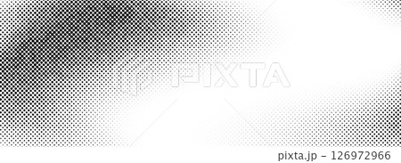 Grunge halftone gradient texture. Faded weathered grit noise texture. Black and white sand wallpaper. Retro pixelated backdrop. Anime or manga style comic overlay. Vector textured template surface Grunge halftone gradient texture. Faded weathered grit noise texture. Black and white sand wallpaper. Retro pixelated backdrop. Anime or manga style comic overlay. Vector textured template surface 126972966