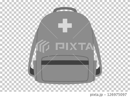 防災袋正面插圖 126975097