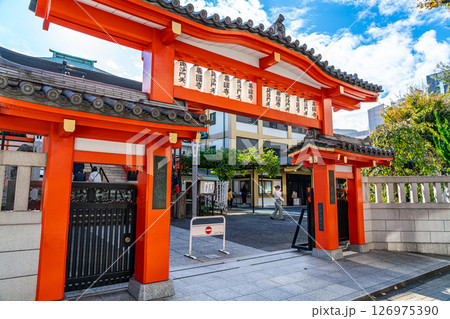 【東京都】神楽坂の通り沿いにある善國寺 126975390
