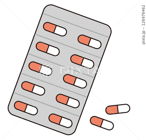 薬のシート 126976462