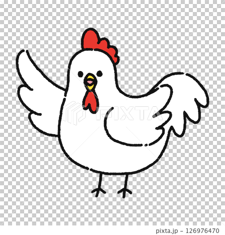 かわいいニワトリ 126976470