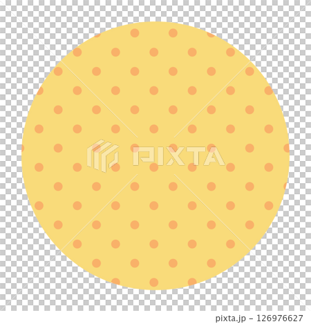 Pattern 2 Polka dots - Yellow x Orange Pattern 2 Polka dots - Yellow x Orange 126976627