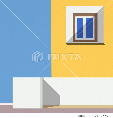 Minimalist Architecture poster series. Vector illustration. 126976691