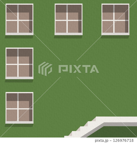Geometric Architecture perspective building design vector illustration background. Colorful design for wall art, decoration, cards, poster and print. Geometric Architecture perspective building design vector illustration background. Colorful design for wall art, decoration, cards, poster and print. 126976718