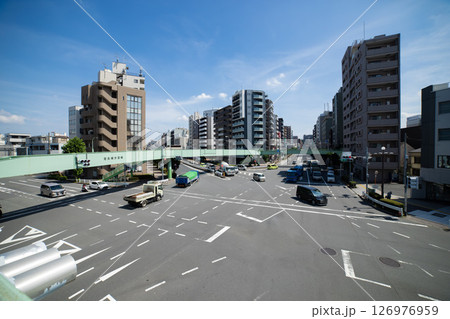 尾長橋歩道橋周辺・王子三丁目交差点の交通【交通イメージ】 126976959