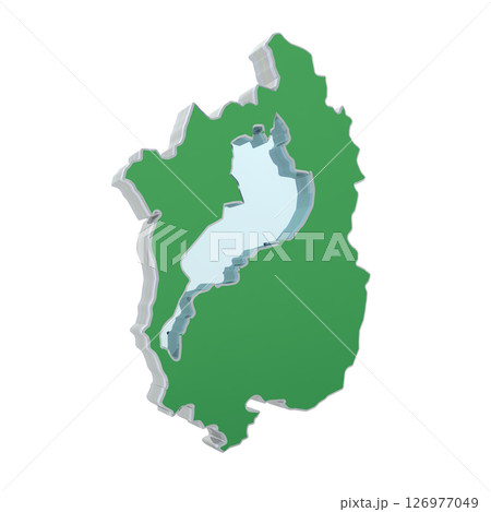 滋賀県(緑:左25度) 滋賀県(緑:左25度) 126977049